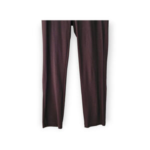 Bryn Walker sustainable black easy fit elastic waist knit pants XS